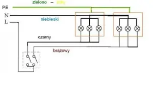 Jak podłączyć żyrandol na 6 żarówek z 3 kablami bez błędów