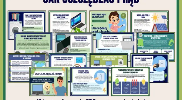 Oszczędzaj prąd, chroń planetę! Poznaj sposoby na oszczędzanie prądu, od optymalizacji komputerów po wykorzystanie światła dziennego.
